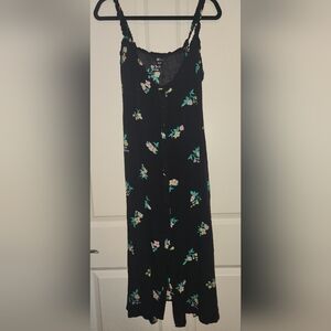 Billabong Black Floral Maxi Dress